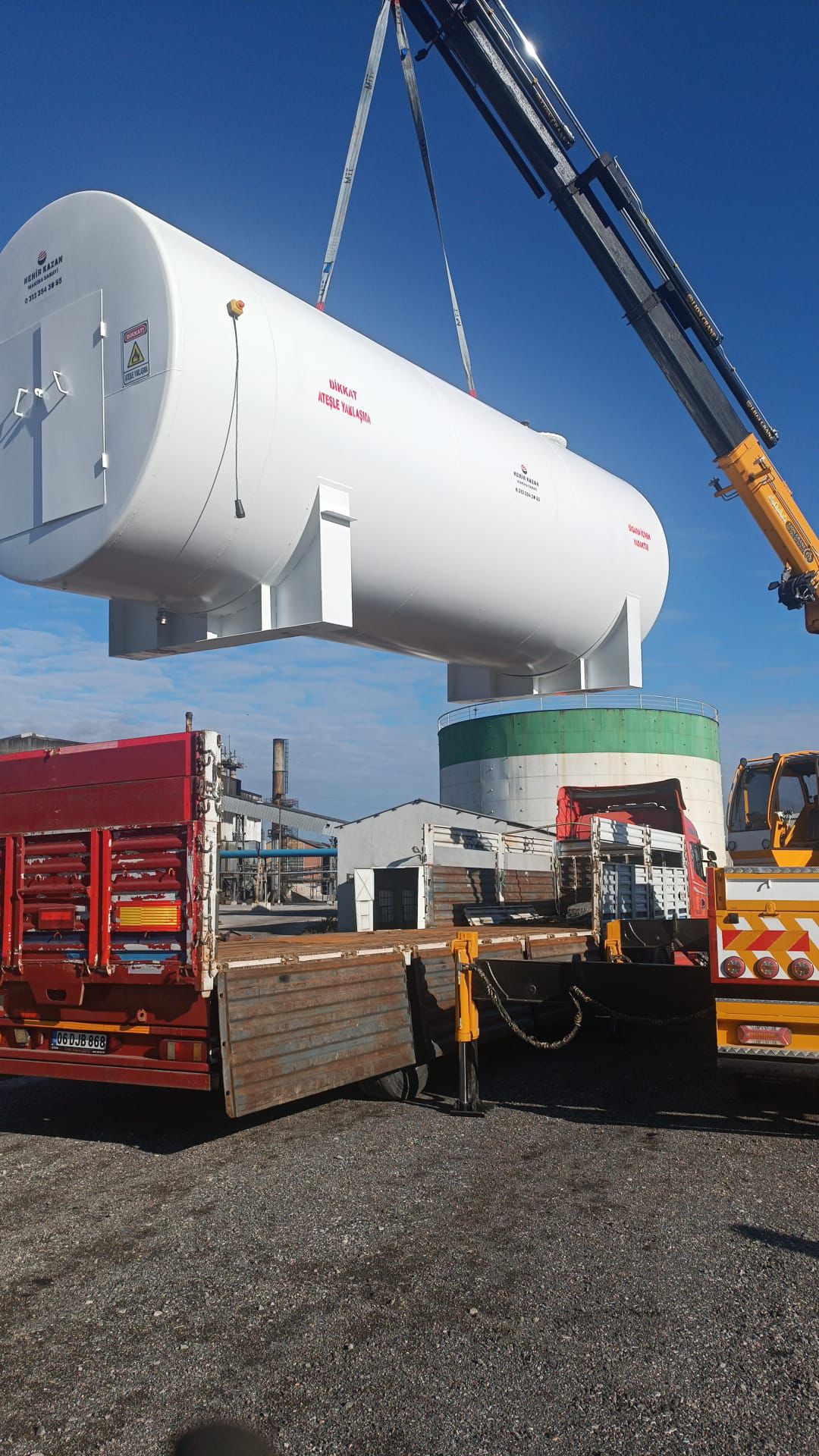 Sivas İl Özel İdaresi Yakıt Tankları kuruma teslim edilerek devreye alındı